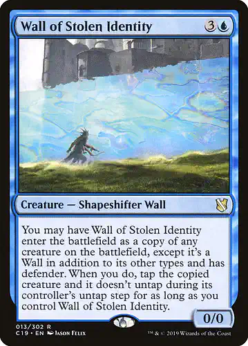 Wall of Stolen Identity - c19 Spoiler