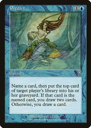 Predict - ody Spoiler