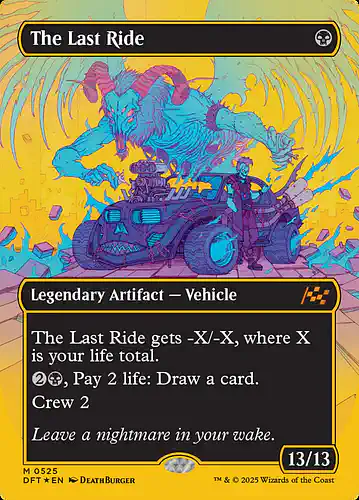 The Last Ride - dft Spoiler
