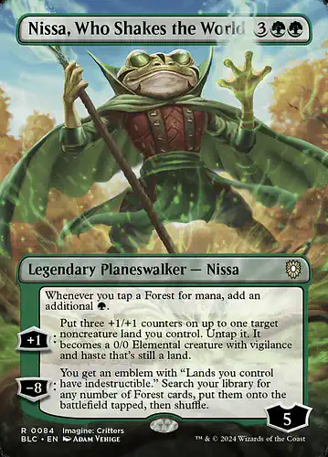 Nissa, Who Shakes the World - blc Spoiler
