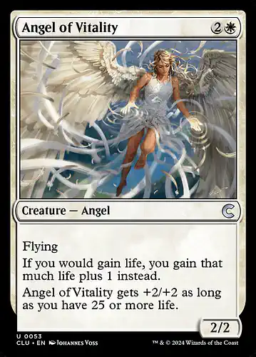 Angel of Vitality - clu Spoiler