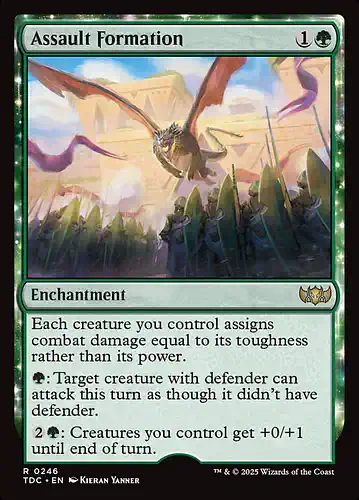 Assault Formation - tdc Spoiler