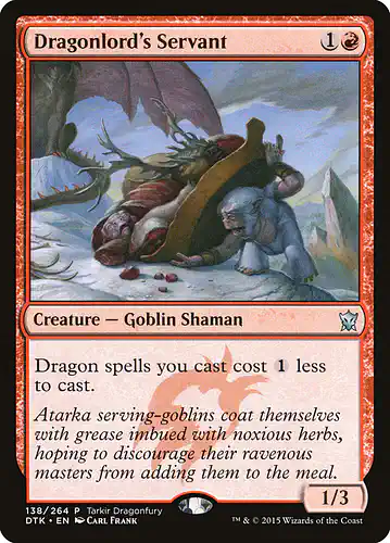 Dragonlord's Servant - dtk Spoiler