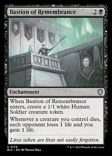 Bastion of Remembrance - blc Spoiler