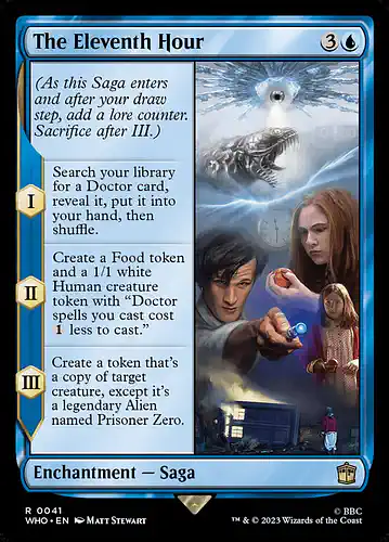 The Eleventh Hour - who Spoiler