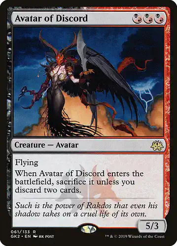 Avatar of Discord - gk2 Spoiler