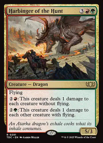 Harbinger of the Hunt - tdc Spoiler