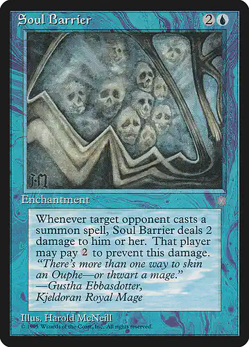 Soul Barrier - ice Spoiler