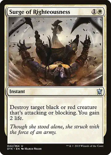 Surge of Righteousness - dtk Spoiler