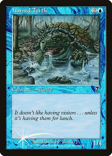 Horned Turtle - 7ed Spoiler
