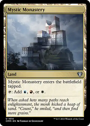 Mystic Monastery - cmm Spoiler