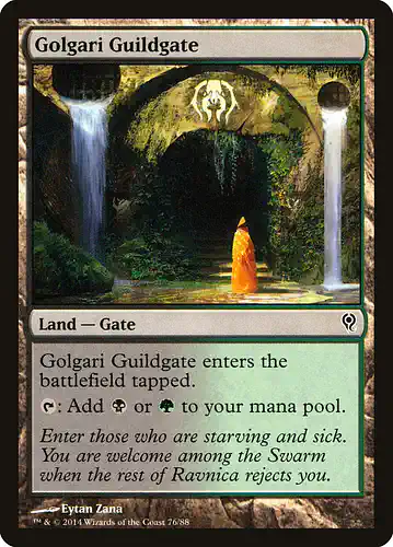 Golgari Guildgate - ddm Spoiler