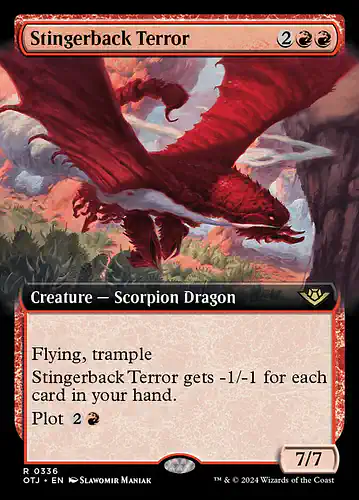 Stingerback Terror - otj Spoiler