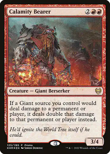 Calamity Bearer - khm Spoiler