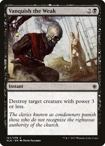 Vanquish the Weak - xln Spoiler