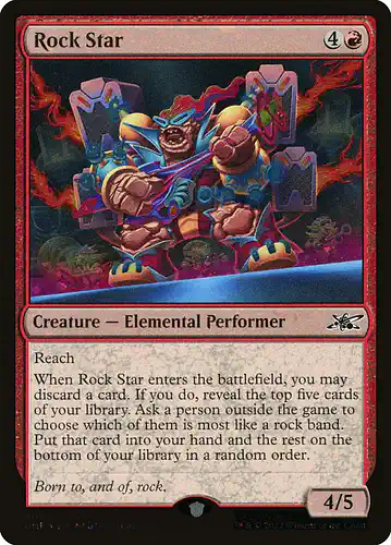 Rock Star - unf Spoiler