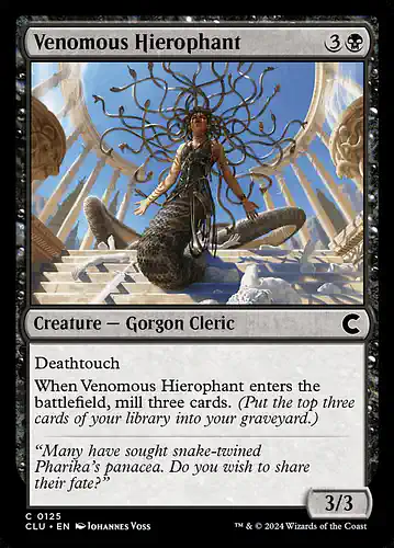 Venomous Hierophant - clu Spoiler