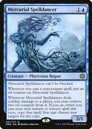 Mercurial Spelldancer - one Spoiler