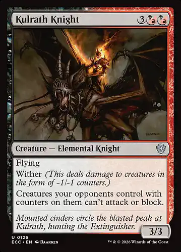 Kulrath Knight - ecc Spoiler