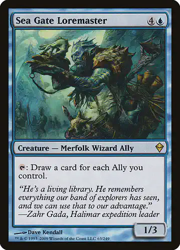 Sea Gate Loremaster - zen Spoiler