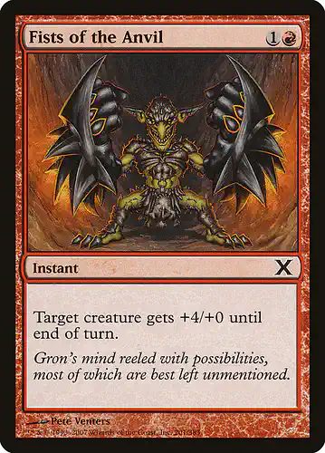 Fists of the Anvil - 10e Spoiler