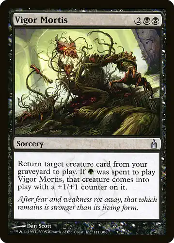 Vigor Mortis - rav Spoiler