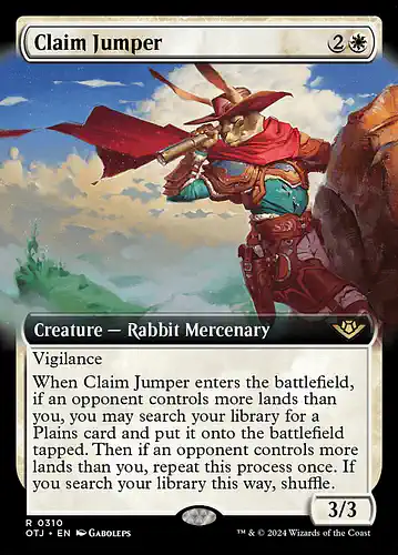 Claim Jumper - otj Spoiler