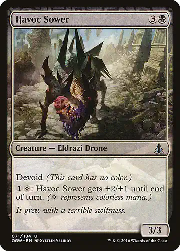 Havoc Sower - ogw Spoiler