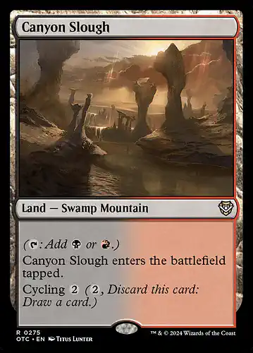 Canyon Slough - otc Spoiler