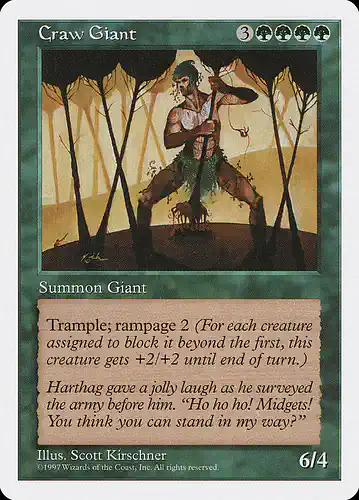 Craw Giant - 5ed Spoiler