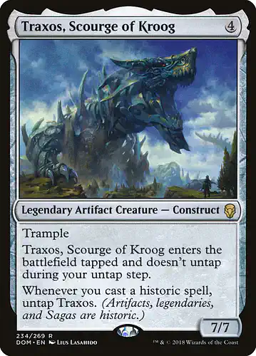 Traxos, Scourge of Kroog - dom Spoiler