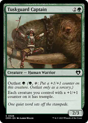Tuskguard Captain - cmm Spoiler