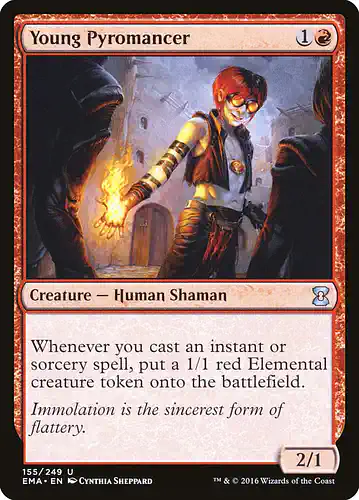 Young Pyromancer - ema Spoiler