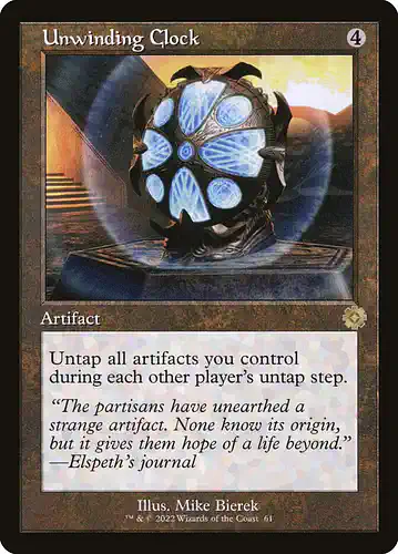 Unwinding Clock - brr Spoiler