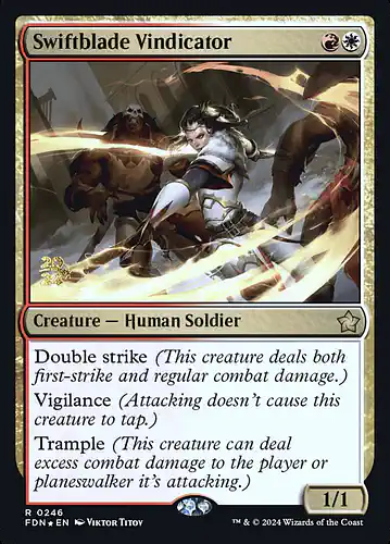 Swiftblade Vindicator - fdn Spoiler