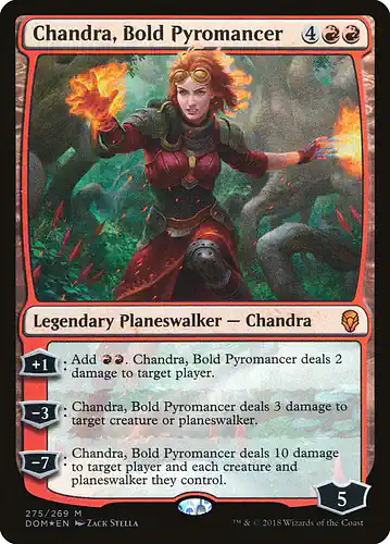Chandra, Bold Pyromancer - dom Spoiler
