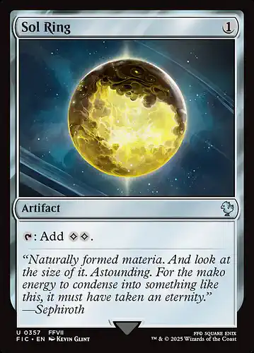 Sol Ring - fic Spoiler