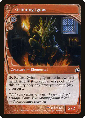 Grinning Ignus - fut Spoiler