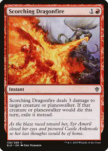 Scorching Dragonfire - eld Spoiler