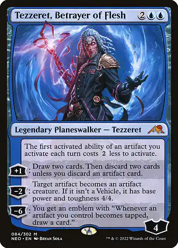 Tezzeret, Betrayer of Flesh - neo Spoiler