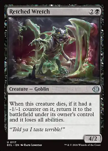 Retched Wretch - ecl Spoiler