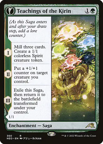 Teachings of the Kirin - neo Spoiler