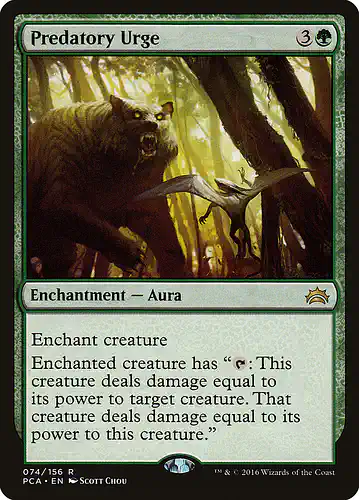 Predatory Urge - pca Spoiler