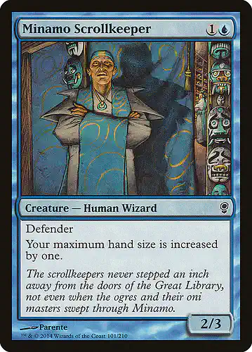 Minamo Scrollkeeper - cns Spoiler