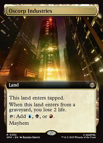 Oscorp Industries - spm Spoiler
