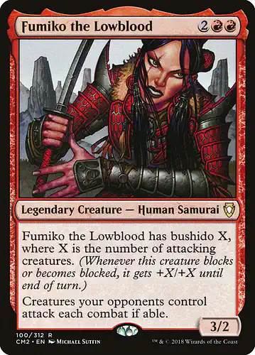 Fumiko the Lowblood - cm2 Spoiler