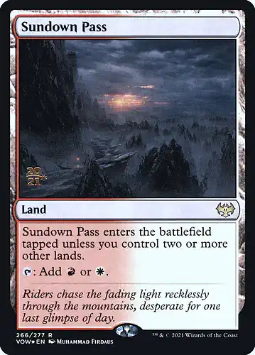 Sundown Pass - vow Spoiler