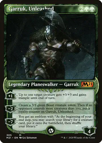 Garruk, Unleashed - m21 Spoiler