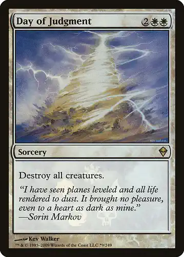 Day of Judgment - zen Spoiler