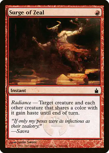 Surge of Zeal - rav Spoiler